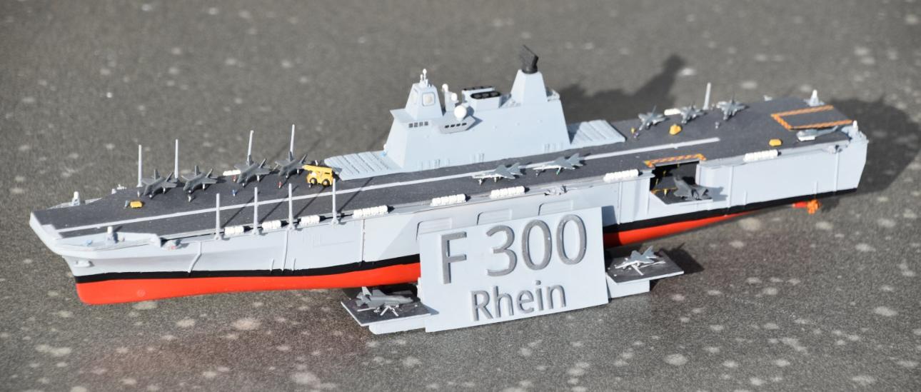 Flugdeckfrigatte F300 Rhein