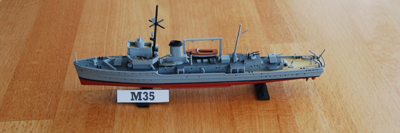 Kriegsmarine Minensuchboot M35