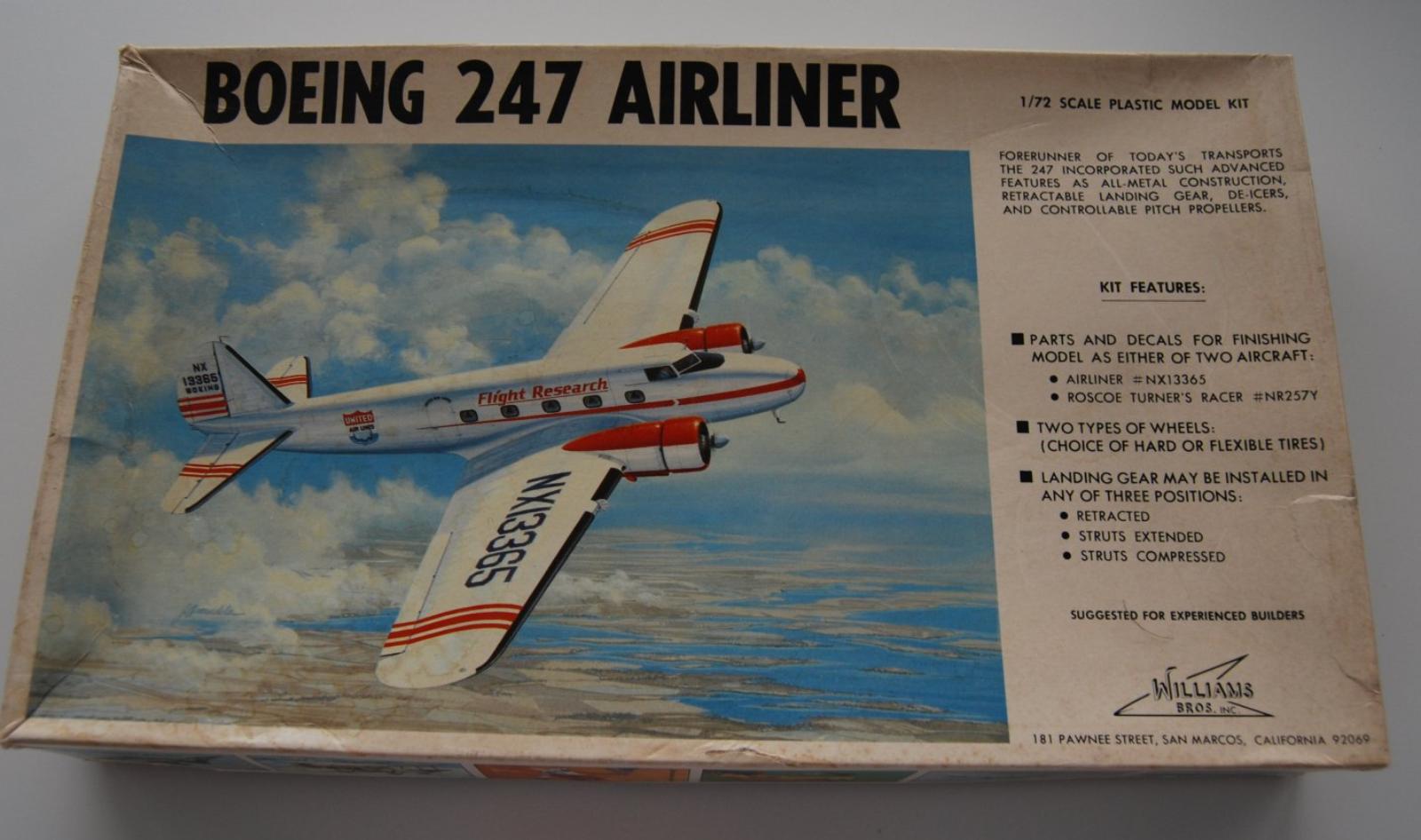 Williams Brothers Boeing 247