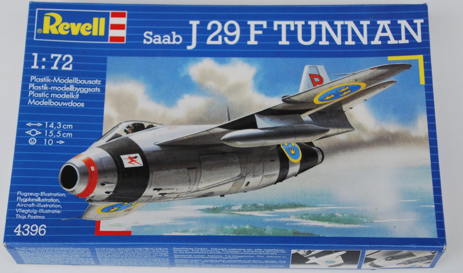 Matchbox/Revell Saab J29