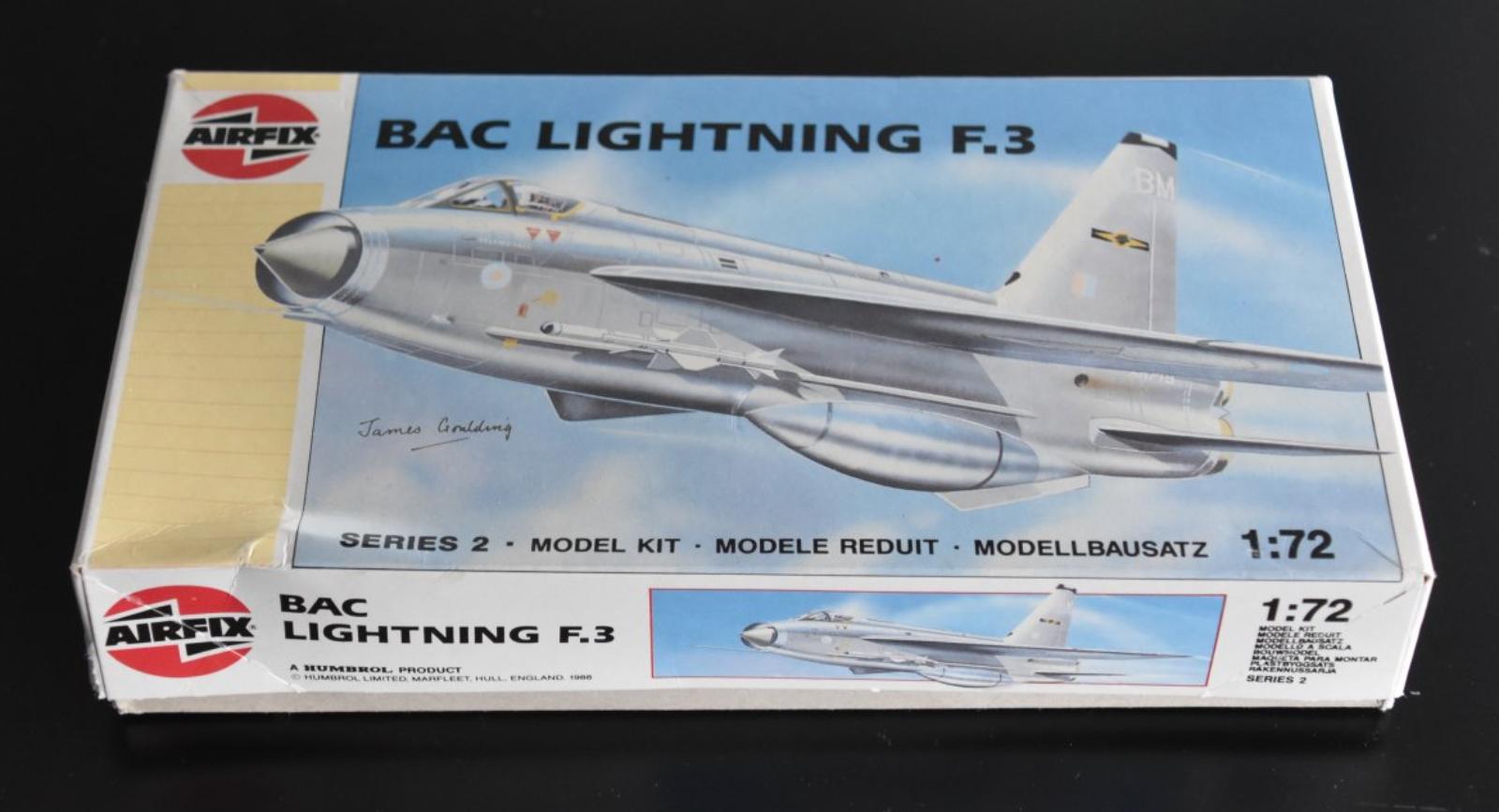 Airfix BAC Lightning F.3